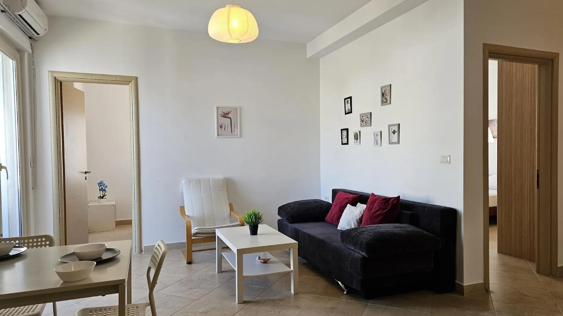 Scenic Stays With Space, Style & Simplicity Sarandë Apartmán